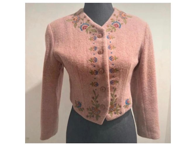 Kurze Rosa Jacke Kenzo Pink Mehrfarben - Ansicht 2