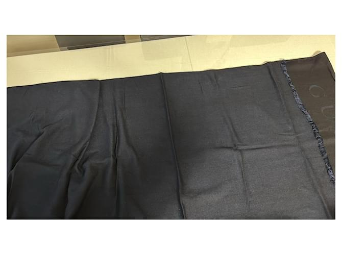 Sciarpa Gucci in lana blu Blu scuro - vista 4