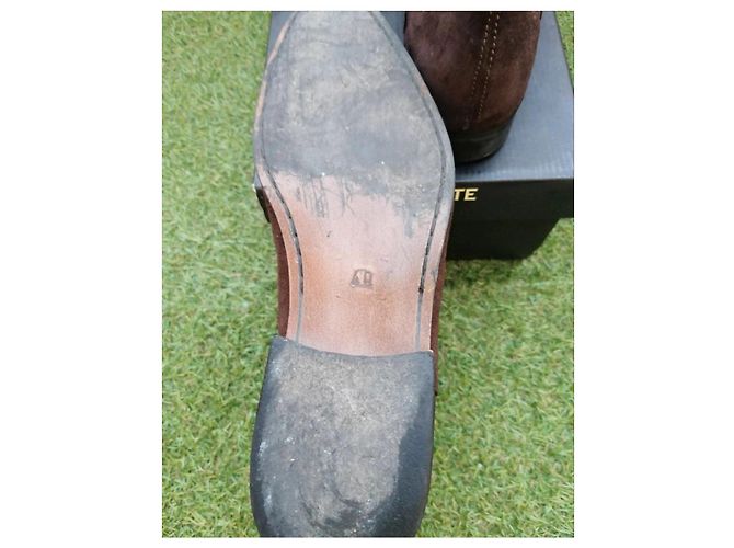 Stivaletti Torrente in suede marrone - vista 5