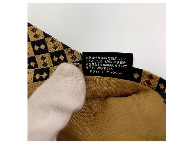 Cravatta in seta Yves Saint Laurent Giallo - vista 6