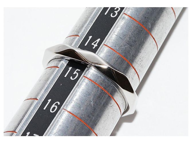 Boucheron Facette Pt950 Ring Größe 55 Silber - Ansicht 2