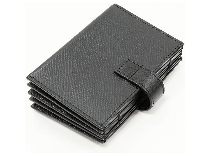 Céline Tarjetero Acordeón Celine en Piel de Ternera Negro - vista 2