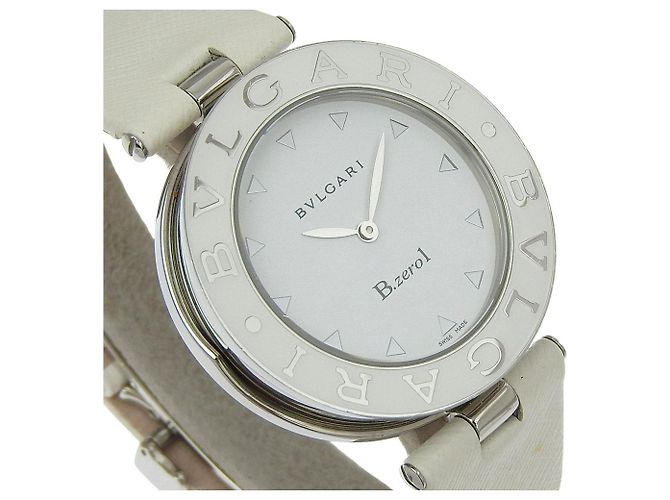 Bulgari BVLGARI Bzero1 Edelstahl-Uhr Weiß - Ansicht 3