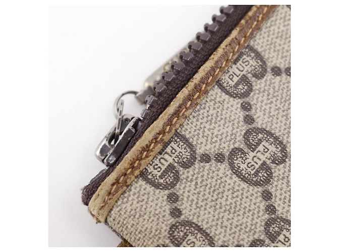 Pochette Gucci Old Gucci GG Plus Marrone - vista 10