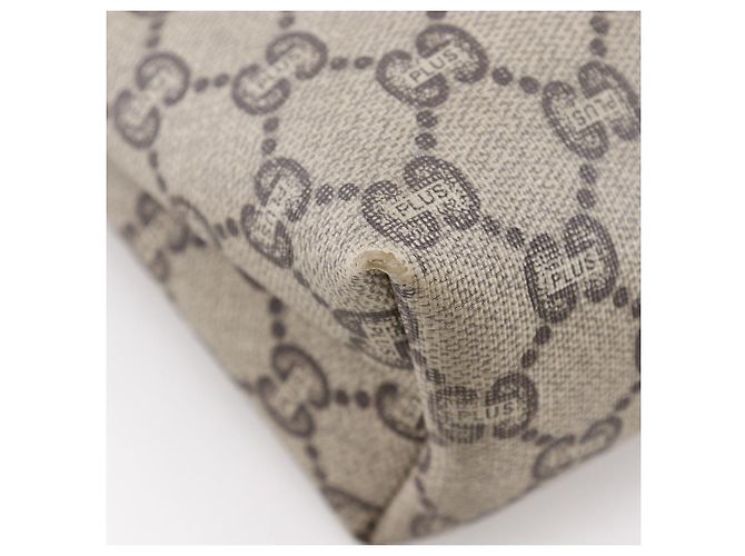 Pochette Gucci Old Gucci GG Plus Marrone - vista 4