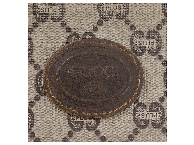 Pochette Gucci Old Gucci GG Plus Marrone - vista 9