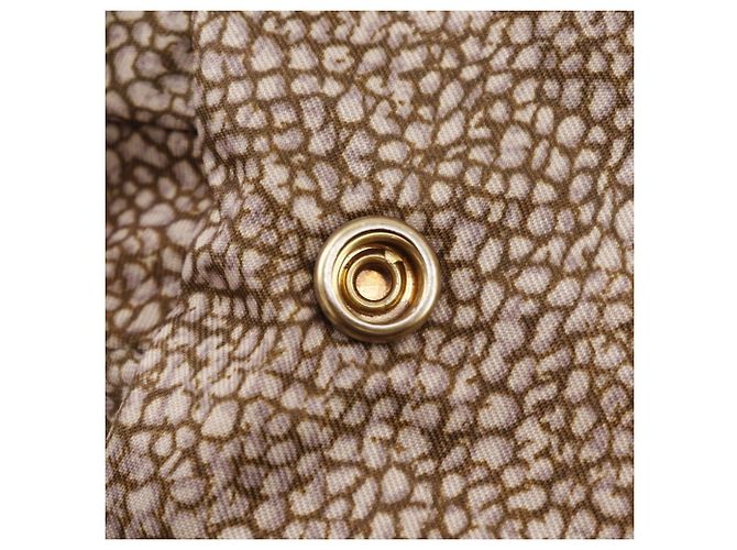 Autre Marque Nylon-Handtasche mit Uzura-Muster von Borbonese Braun Bronze - Ansicht 13