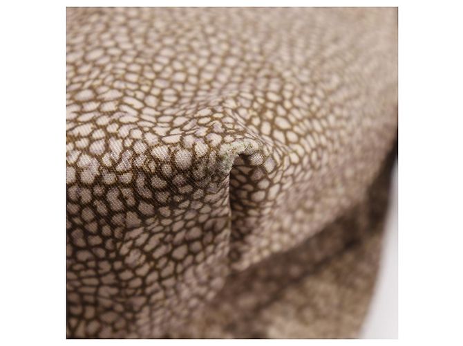 Autre Marque Nylon-Handtasche mit Uzura-Muster von Borbonese Braun Bronze - Ansicht 7