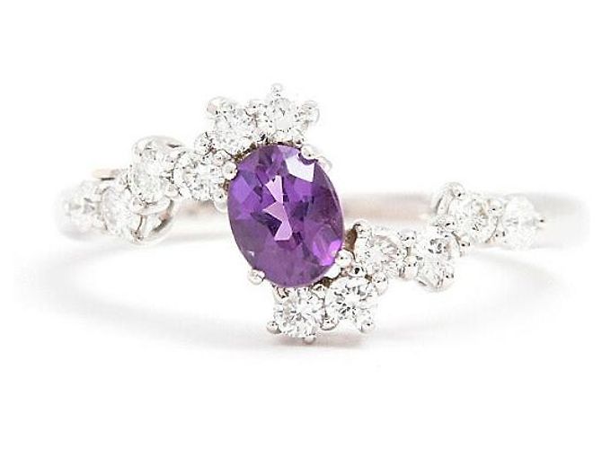 Autre Marque Anello SHOW YAMAGATA PT900 K18YG Argento - vista 2