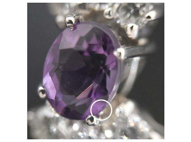 Autre Marque Anello SHOW YAMAGATA PT900 K18YG Argento - vista 7