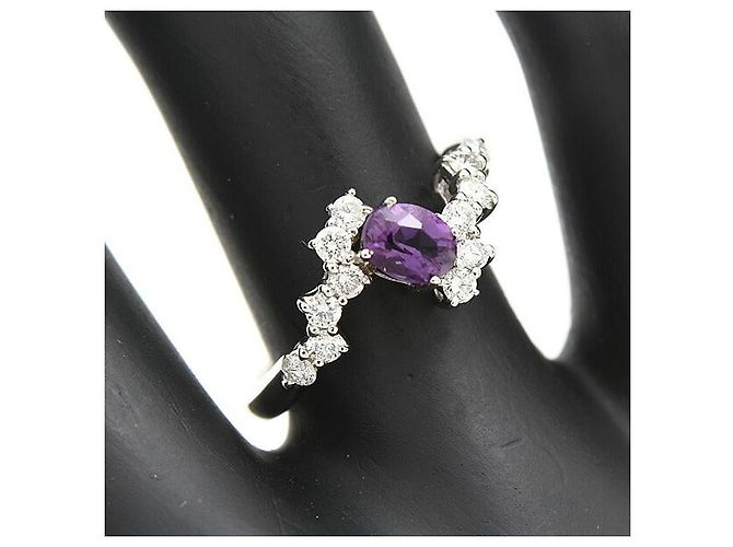 Autre Marque Anello SHOW YAMAGATA PT900 K18YG Argento - vista 8