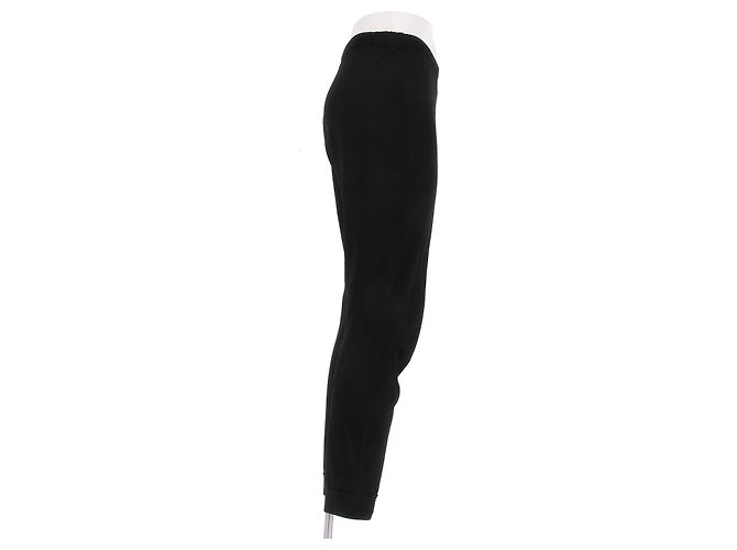 Pantalones de jogging Balenciaga negros de algodón - vista 3