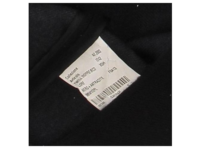 Falda midi de lana negra Prada Talla 42 Negro - vista 6