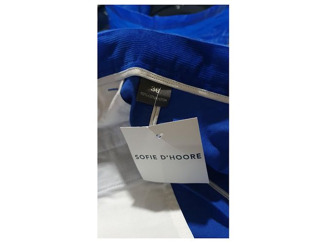Sofie d'Hoore Blaue Cordhose - Ansicht 5