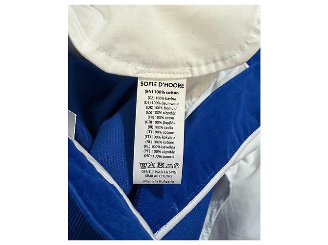 Sofie d'Hoore Blaue Cordhose - Ansicht 6