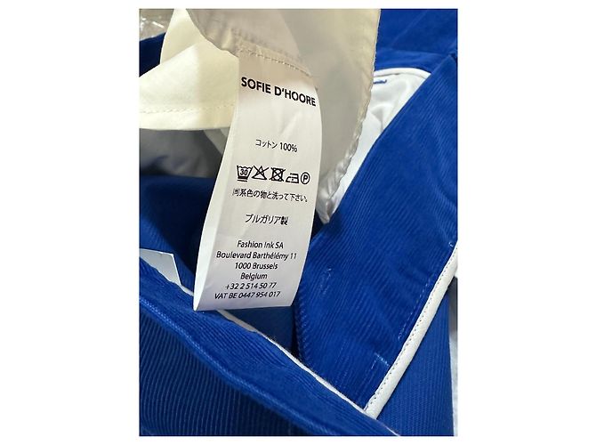Sofie d'Hoore Blaue Cordhose - Ansicht 7