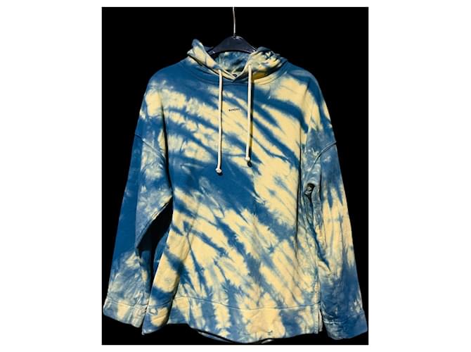Sandro Sweatshirt Baumwolle Oversize M L Mehrfarben - Ansicht 2