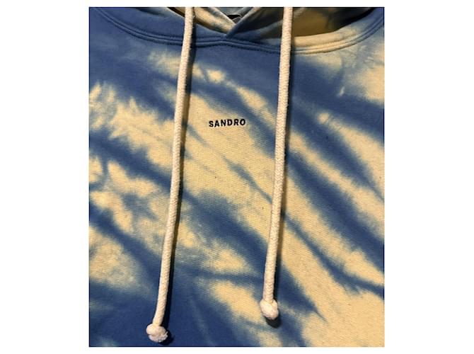 Sandro Sweatshirt Baumwolle Oversize M L Mehrfarben - Ansicht 4