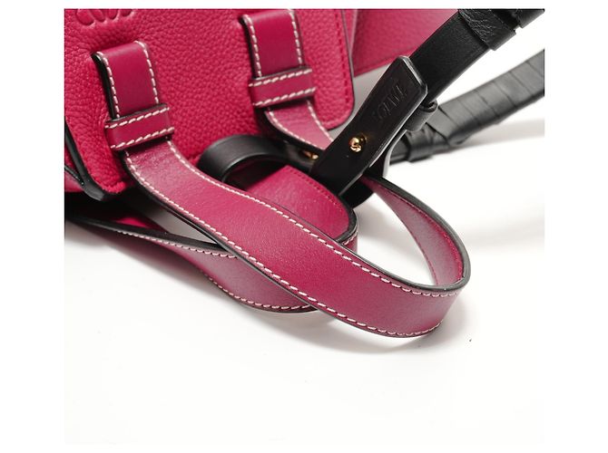 Borsa in pelle Hammock Loewe in rosa - vista 12