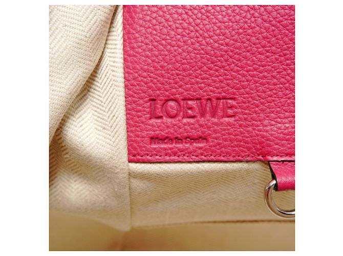 Borsa in pelle Hammock Loewe in rosa - vista 9
