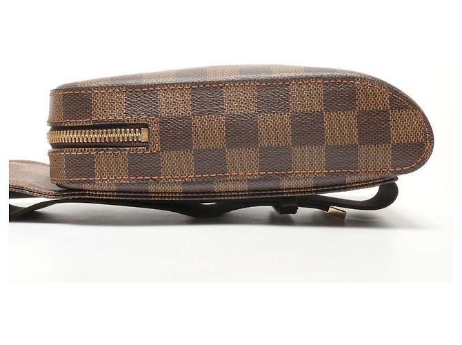Borsa a Spalla Damier Geronimos Louis Vuitton Marrone - vista 3