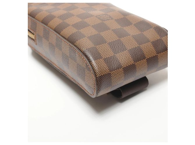 Borsa a Spalla Damier Geronimos Louis Vuitton Marrone - vista 5