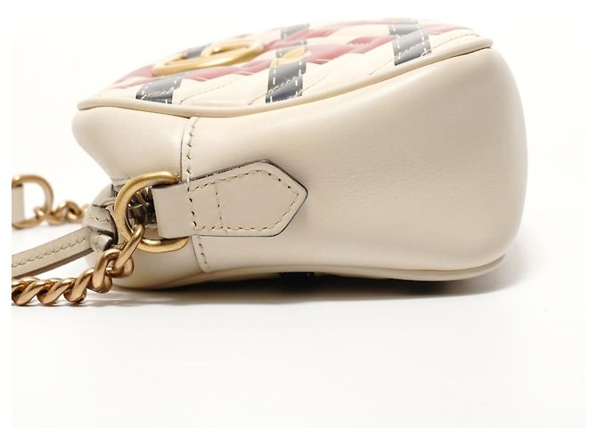 Borsa a Spalla Gucci GG Marmont Multicolore - vista 3