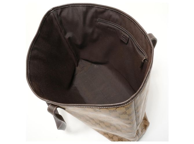 Borsa Tote GG in Cristallo Gucci Beige - vista 11