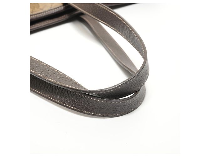 Borsa Tote GG in Cristallo Gucci Beige - vista 12