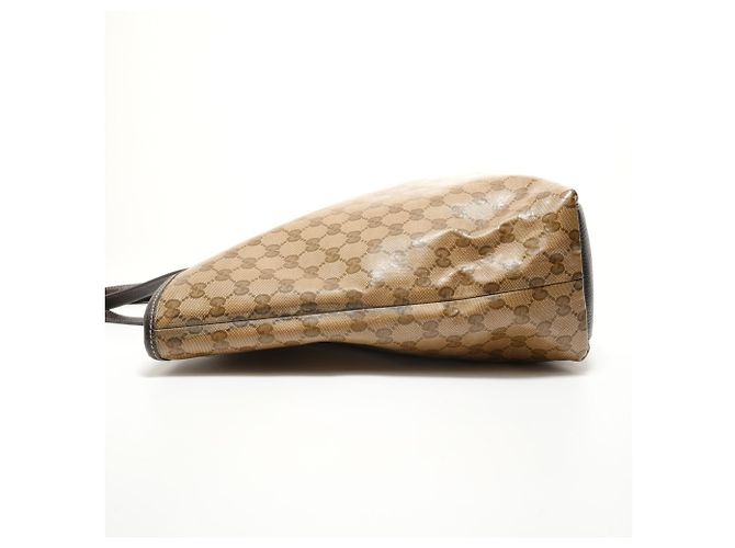 Borsa Tote GG in Cristallo Gucci Beige - vista 3