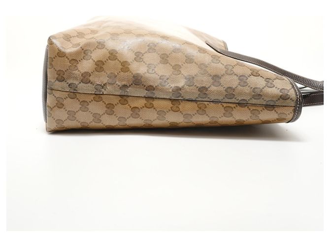 Borsa Tote GG in Cristallo Gucci Beige - vista 4