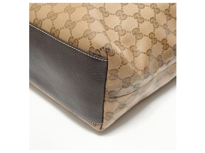 Borsa Tote GG in Cristallo Gucci Beige - vista 6