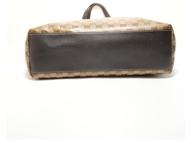 Borsa Tote GG in Cristallo Gucci Beige - vista 7