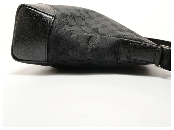 Borsa a Spalla in Tela GG Gucci Nero - vista 4