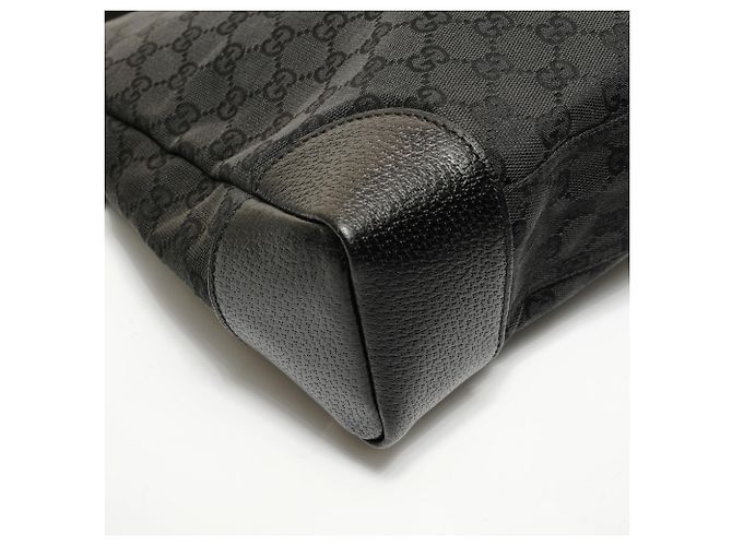 Borsa a Spalla in Tela GG Gucci Nero - vista 5