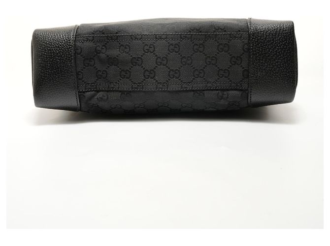 Borsa a Spalla in Tela GG Gucci Nero - vista 7