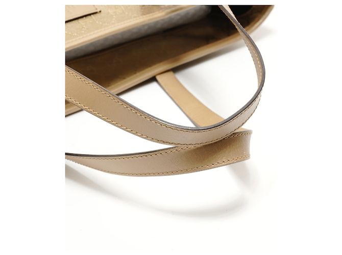 Borsa Tote Gucci GG Stampata Oro D'oro - vista 12