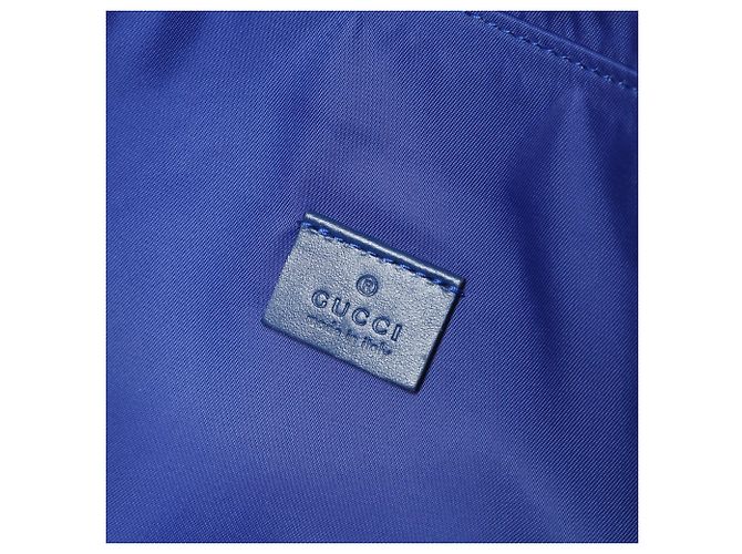 Borsa a Spalla Gucci GG Canvas Star, Blu - vista 10