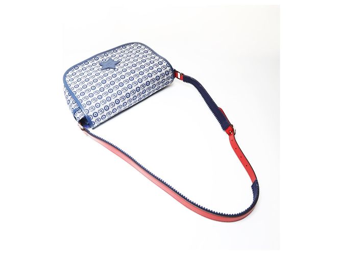 Borsa a Spalla Gucci GG Canvas Star, Blu - vista 9