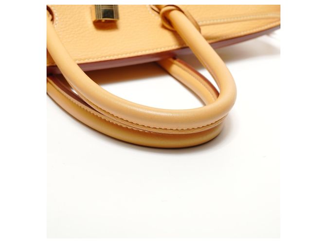 Borsa Hermès Birkin 35 Togo Giallo - vista 11