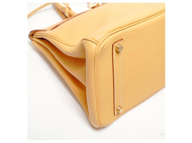 Borsa Hermès Birkin 35 Togo Giallo - vista 5
