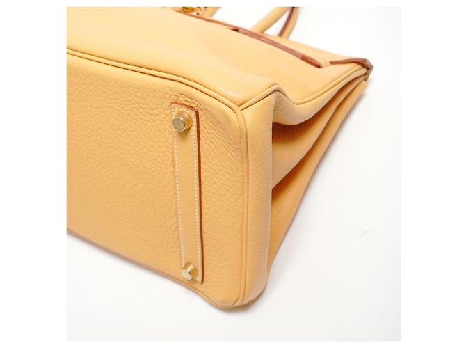 Borsa Hermès Birkin 35 Togo Giallo - vista 6