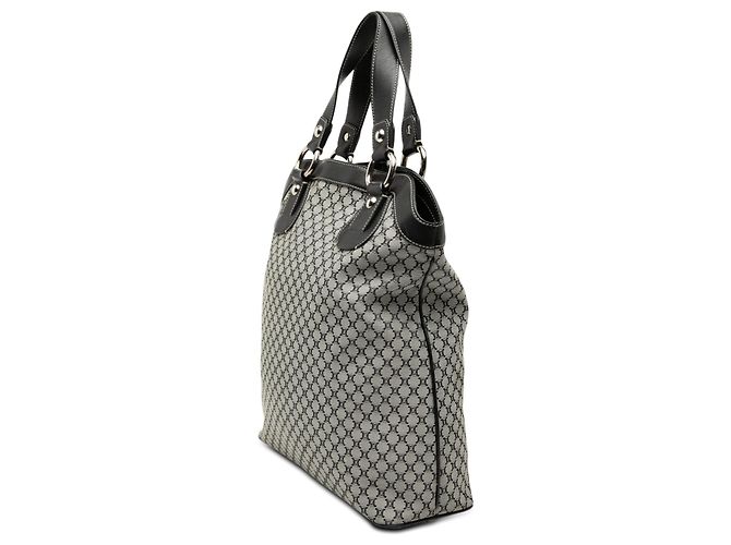 Céline Celine Graue Macadam Canvas Tasche Braun - Ansicht 2