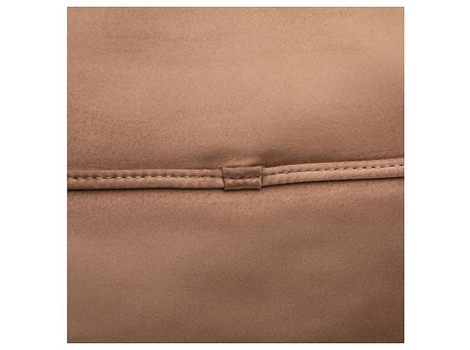 Balenciaga Braune abgenutzte Satin Leopolda Pochette Hellbraun - Ansicht 10