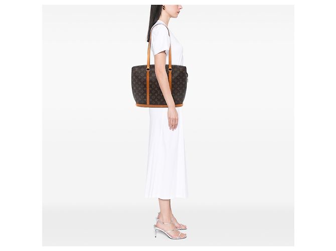 Louis Vuitton Babylone Monogramma Marrone - vista 7