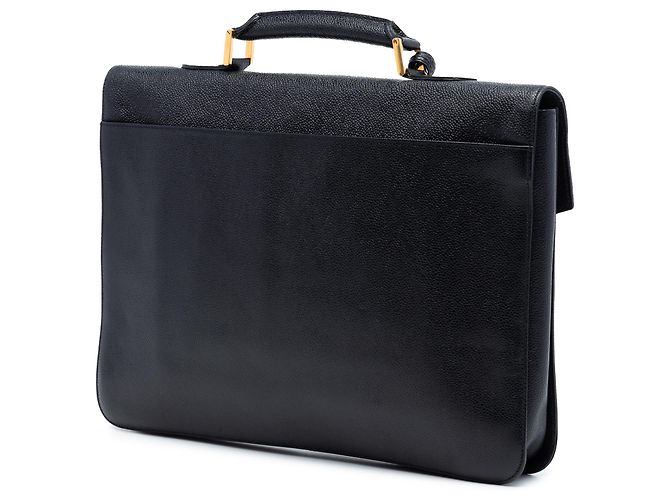 Borsa a Tracolla in Caviar Nero Chanel - vista 2