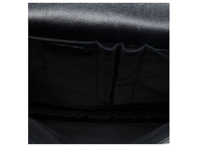 Borsa a Tracolla in Caviar Nero Chanel - vista 4