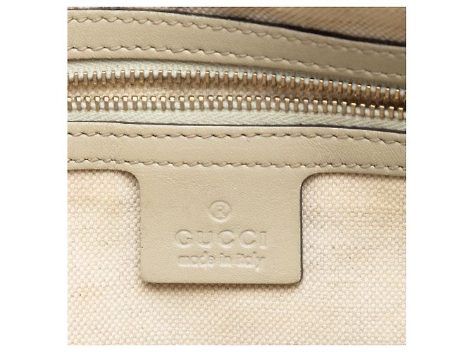 Gucci Beiger GG Canvas Web Mayfair Satchel - Ansicht 5