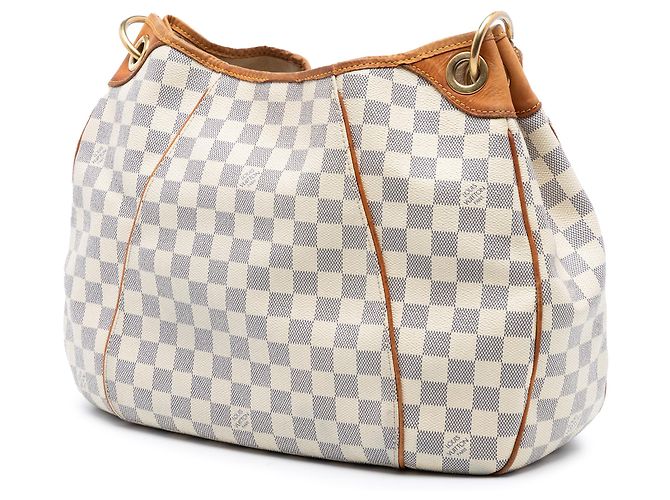 Louis Vuitton Borsa Galliera PM Damier Azur Bianco - vista 2