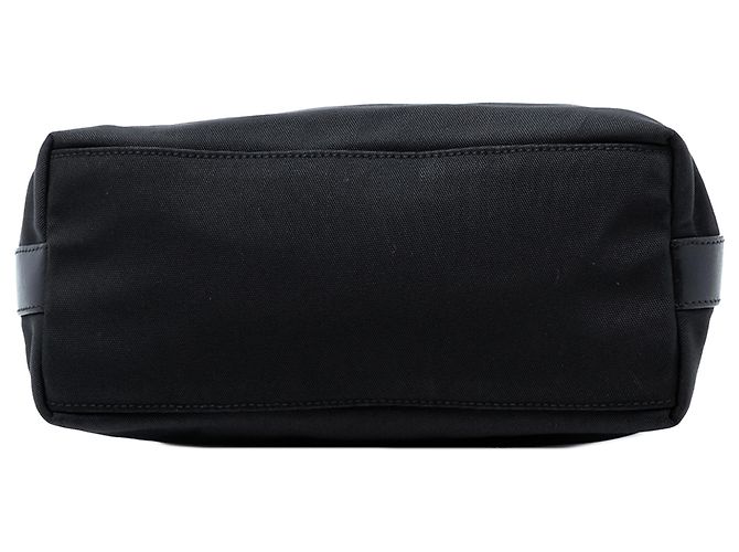 Borsa a spalla in nylon nero Gucci - vista 3